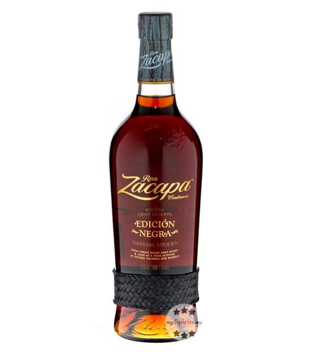 Ron Zacapa Edición Negra Sistema Solera Rum 2 Ron Zacapa Edición Negra Sistema Solera Rum – Bild 2