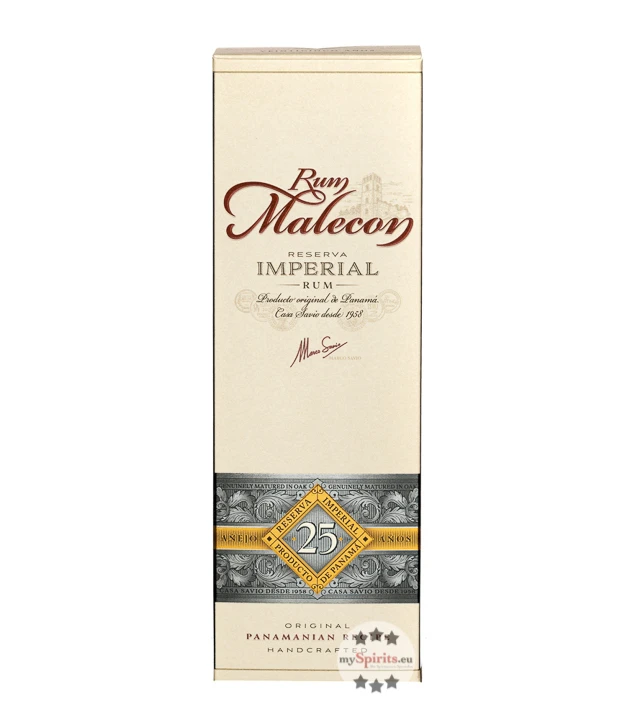 Rum Malecon Reserva Imperial 25 Jahre 5 Rum Malecon Reserva Imperial 25 Jahre – Bild 5