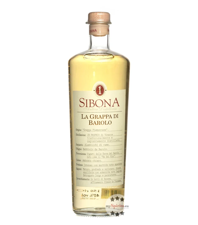 Sibona Grappa Di Barolo 1,5l 2 Sibona Grappa Di Barolo 1,5l – Bild 2
