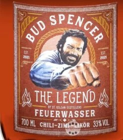 St. Kilian Bud Spencer Feuerwasser Likör -Spirituosen Angebote Store st kilian bud spencer feuerwasser chilli zimt likoer 07 liter 3