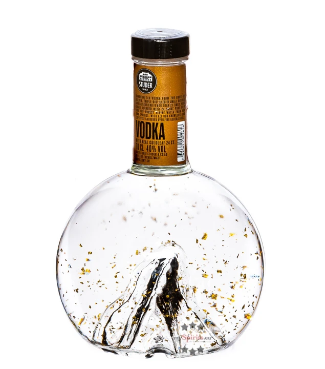 Studer Swiss Gold Vodka 5 Studer Swiss Gold Vodka – Bild 5