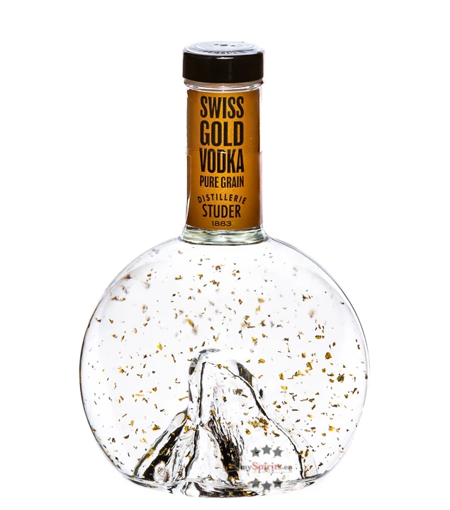 Studer Swiss Gold Vodka 2 Studer Swiss Gold Vodka – Bild 2