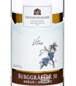 Unterthurner Grappa Burggräfler 50 Meran -Spirituosen Angebote Store unterthurner grappa burggraefler 50 meran vitae 07 liter 3
