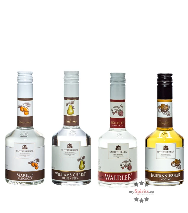 Unterthurner Probierpaket 4 X 0,2 Liter 1 Unterthurner Probierpaket 4 X 0,2 Liter