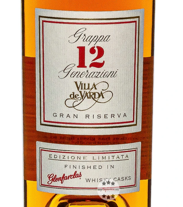 Villa De Varda Grappa 12 Generazioni Glenfarclas Finish 3 Villa De Varda Grappa 12 Generazioni Glenfarclas Finish – Bild 3