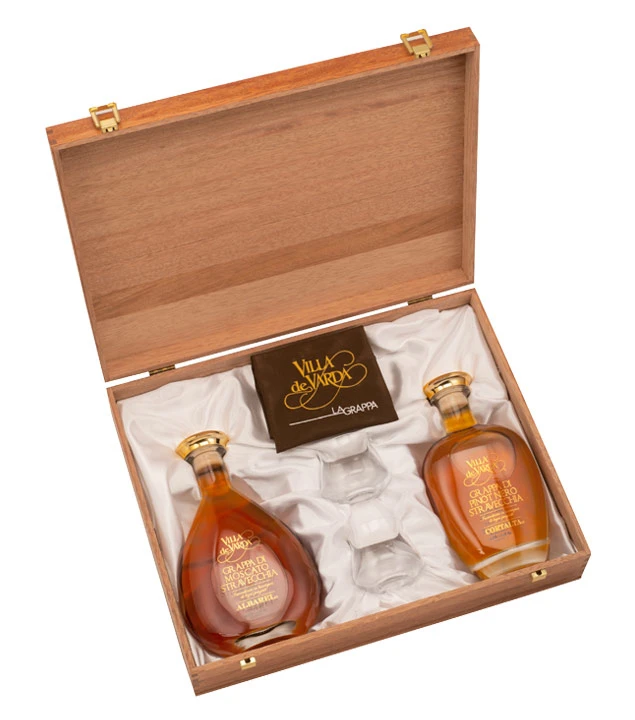 Villa De Varda Grappa Geschenkset Alta Selezione Duetto 1 Villa De Varda Grappa Geschenkset Alta Selezione Duetto