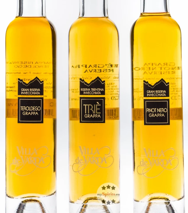 Villa De Varda Grappa-Geschenkset Meraviglie Trentine 2 Villa De Varda Grappa-Geschenkset Meraviglie Trentine – Bild 2
