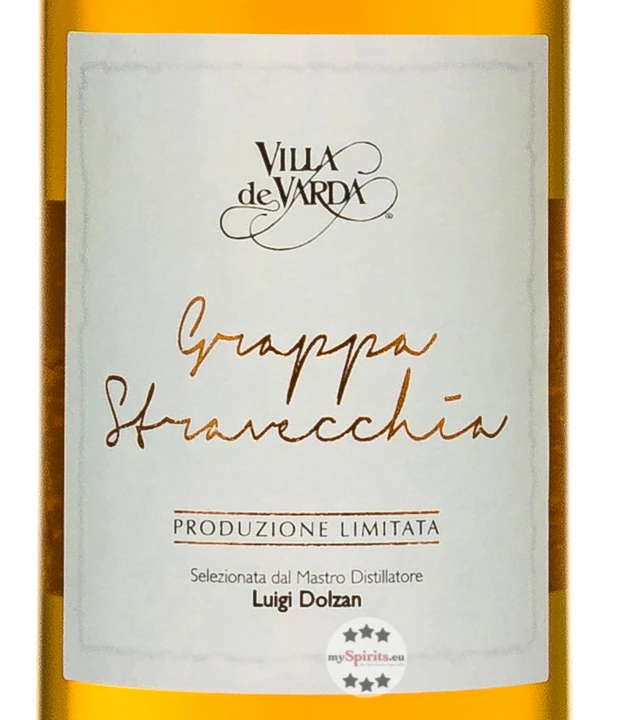 Villa De Varda Grappa Stravecchia Selezione Luigi Dolzan 3 Villa De Varda Grappa Stravecchia Selezione Luigi Dolzan – Bild 3