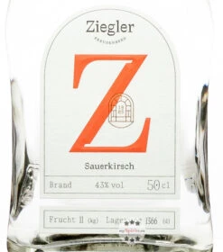 Ziegler Sauerkirsch Brand -Spirituosen Angebote Store ziegler sauerkirschbrand 05 liter 1 1